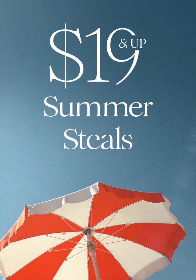 $19 & Up Summer Steals